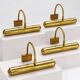 Vintage brass wall light – 1970s – sold individually