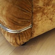 Velour armchair, Italian design, 1970s, production: Italy