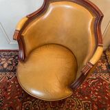 Louis XVI Style Rotating Office Armchair