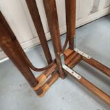 Rattan bamboo bed for one person