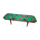Scandinavian bench teak 60s