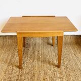 Scandinavian wooden side table – 70s - 629006