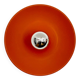 Orange 1970s Ufo Wall or Ceiling Lamp from Staff