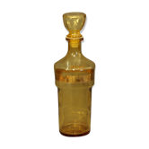 Carafe jaune et dorée