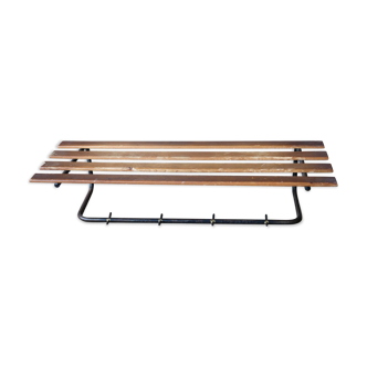 Cloakroom coat rack, luggage rack, 50s