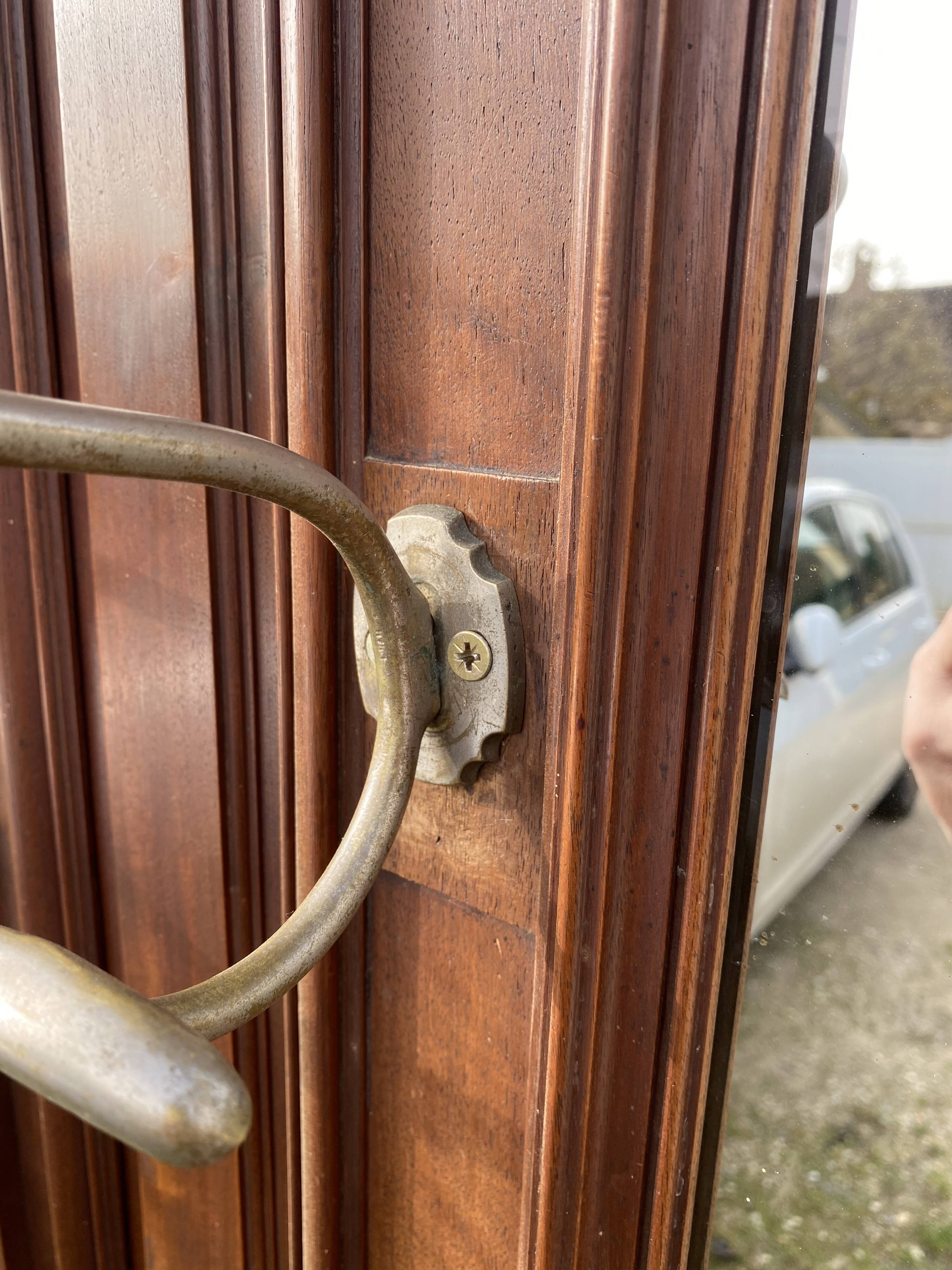 Wall coat rack entrance 218x112cm from the 1920s 1930s