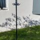 Coat rack on stainless steel stand year 70/80
