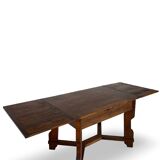 An Italian art deco extendable dining table, 1920s/1930s