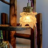 Glass paste flower suspension