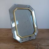 Beveled mirror frame