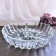 Serving dish called "beggar" vintage cut glass