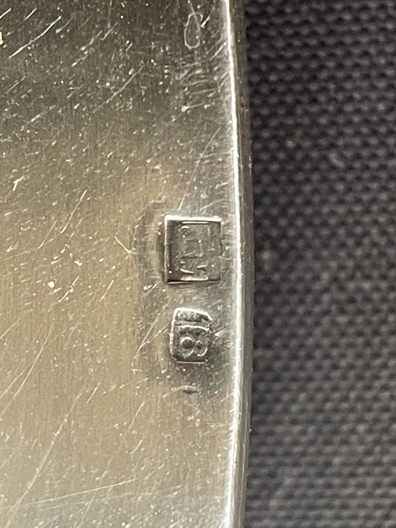 Grand plat corbeille centre de table – Métal Argenté – Roux-Marquiand