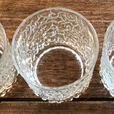 Series of 3 whiskey glasses
