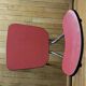Vintage Formica chair 1950/60 red