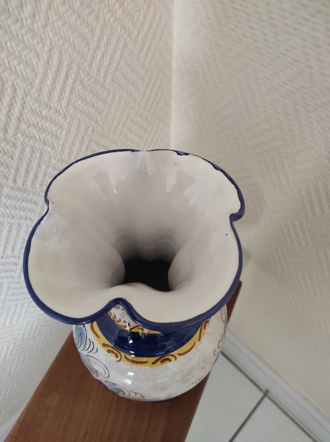 Handmade ceramic vase