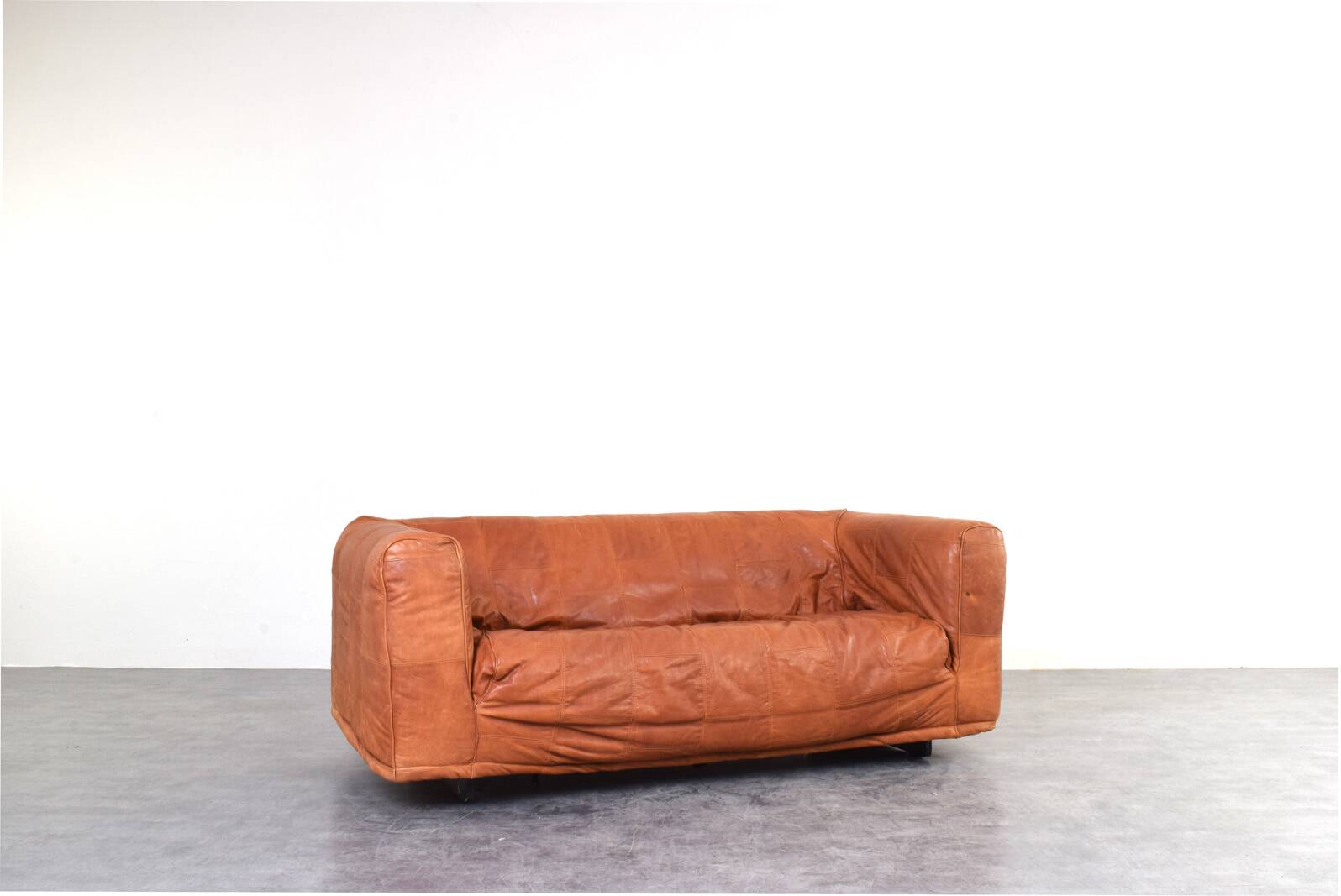 Leather Sofa Model Klippan by Noboru Nakamura for Ikea, 1980s.