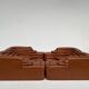 4-piece set de sede terrazza ds1025 by ubald klug in cognac leather