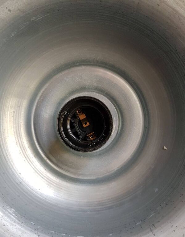 Lampe suspendue de grange en zinc de campagne