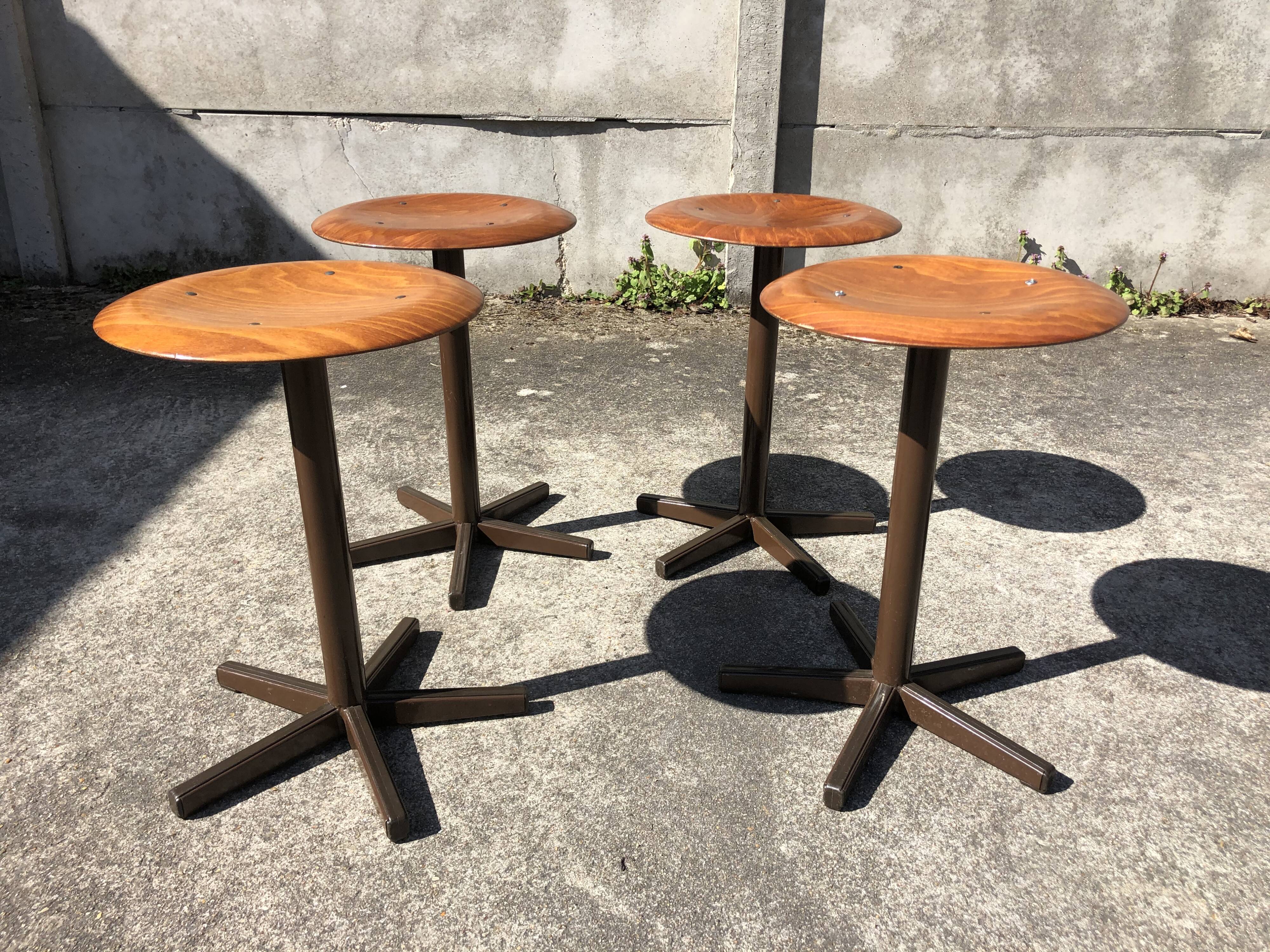 Lot of 4 Marko vintage stools