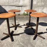 Lot of 4 Marko vintage stools