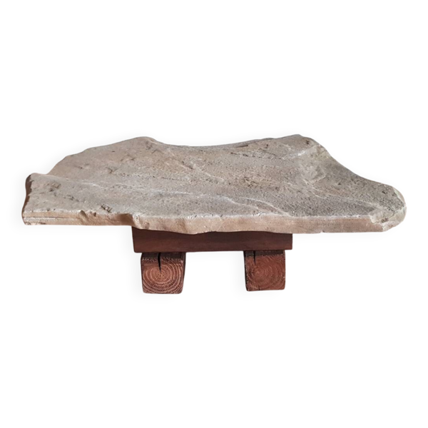 Table basse en pierre naturelle