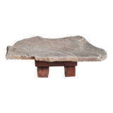 Natural stone coffee table