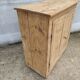 Natural wood buffet