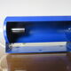 Ikea roll wall lamp model V413 in blue lacquered metal 1980