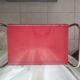 Red formica serving trolley