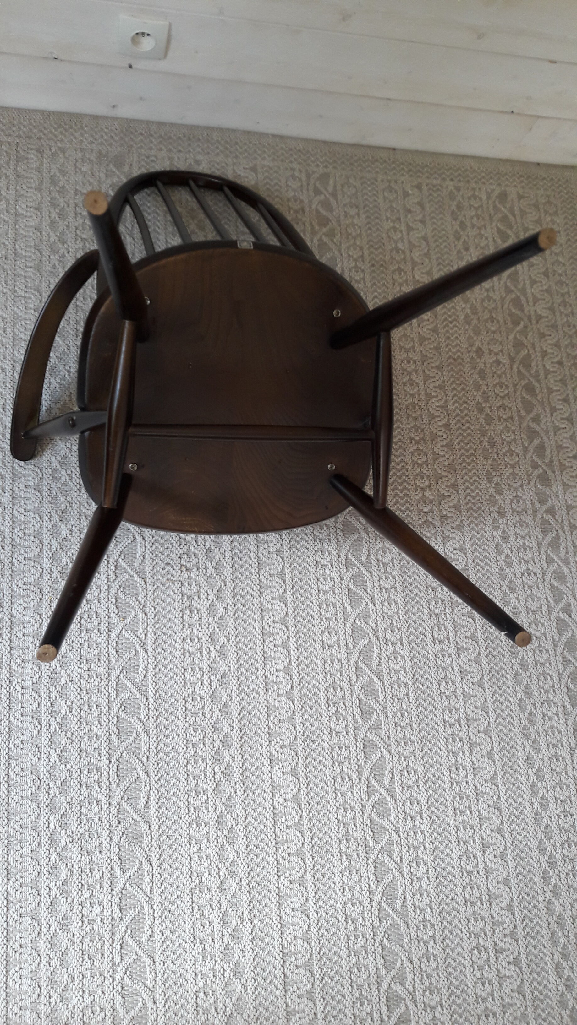 Chair Chair Ercol 'windsor quaker'