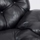 Scandinavian leather sofa by John-Bertil Häggström for Swed-Form, 1970s