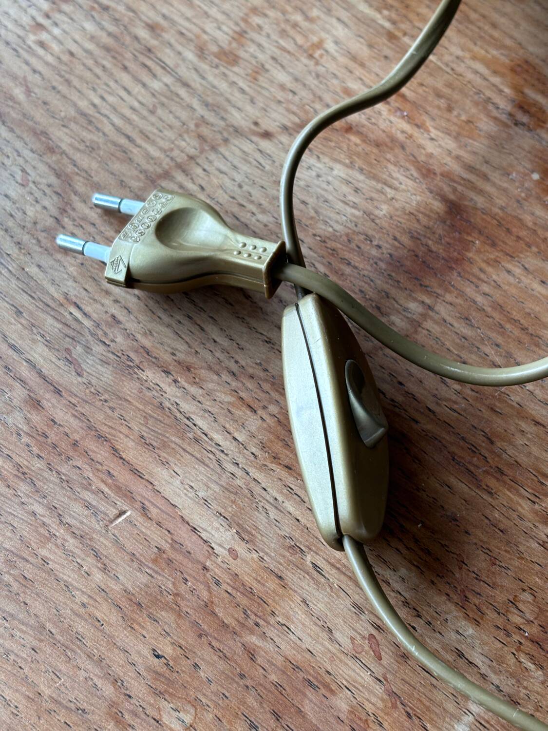 Vintage brass table lamp