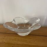 Crystal pocket emptier signed Daum France.