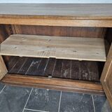 2-door oak sideboard