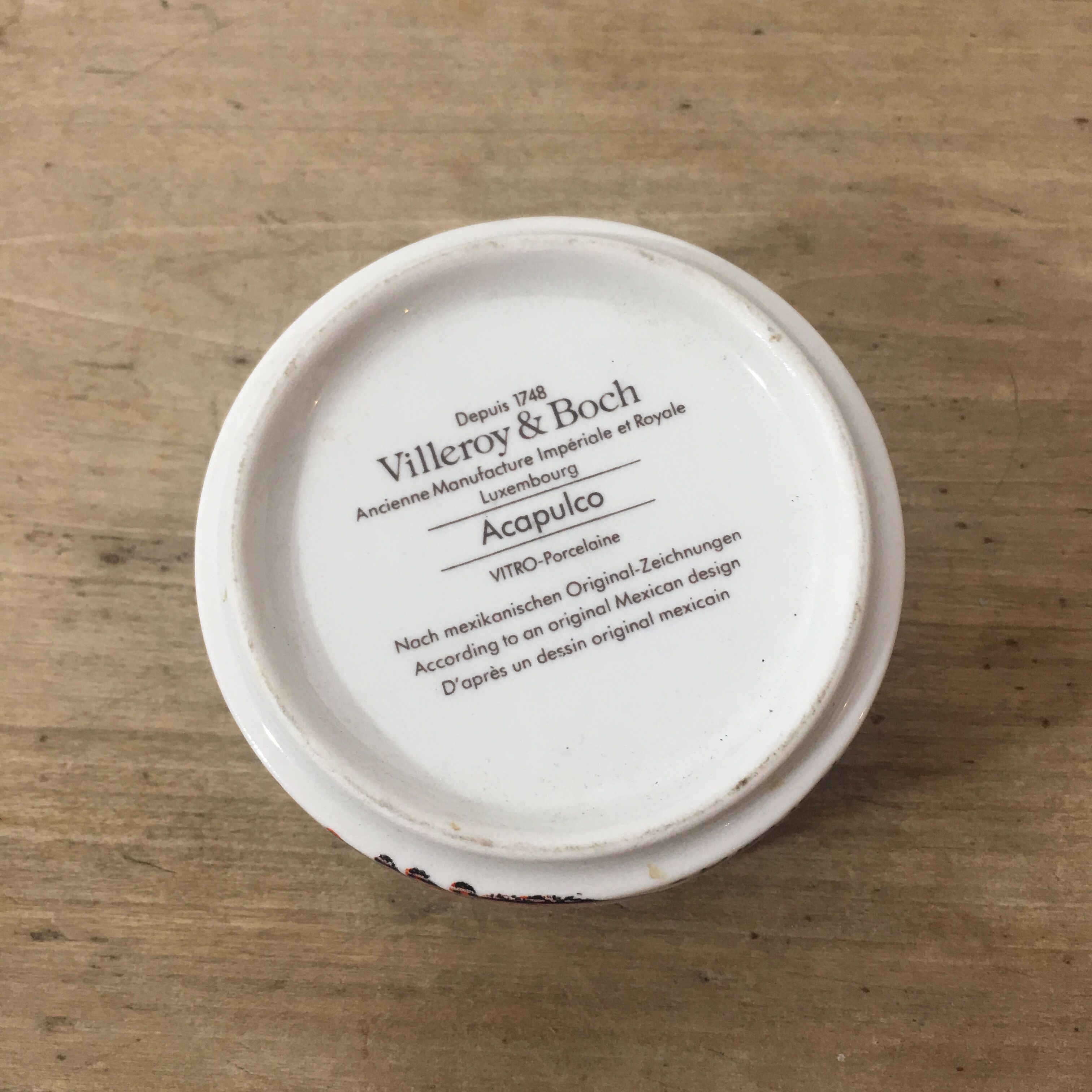 Ashtray Villeroy and Boch Acapulco
