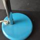 Vintage French desk lamp in blue lacquered metal – 1970s