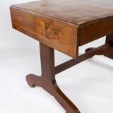 Extendable wooden dining table 1860