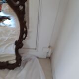 Miroir ancien en bois style rocaille
