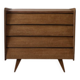 Vintage Scandinavian chest of drawers from the 1960s.