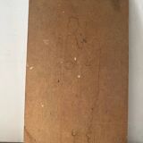 Greek god, oil on cardboard, icon