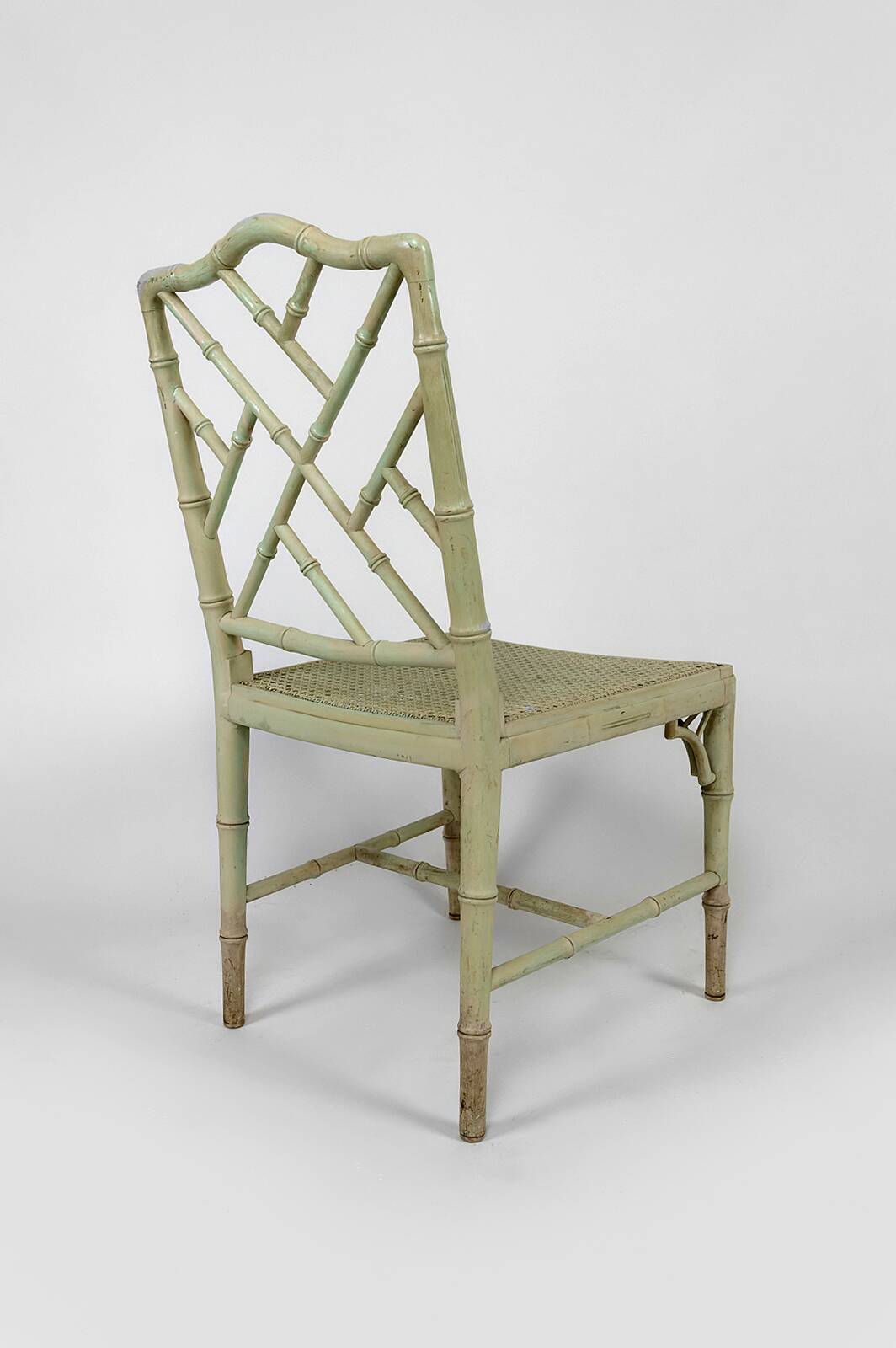 Set of 3 Japanese-style chairs, France, circa 1900