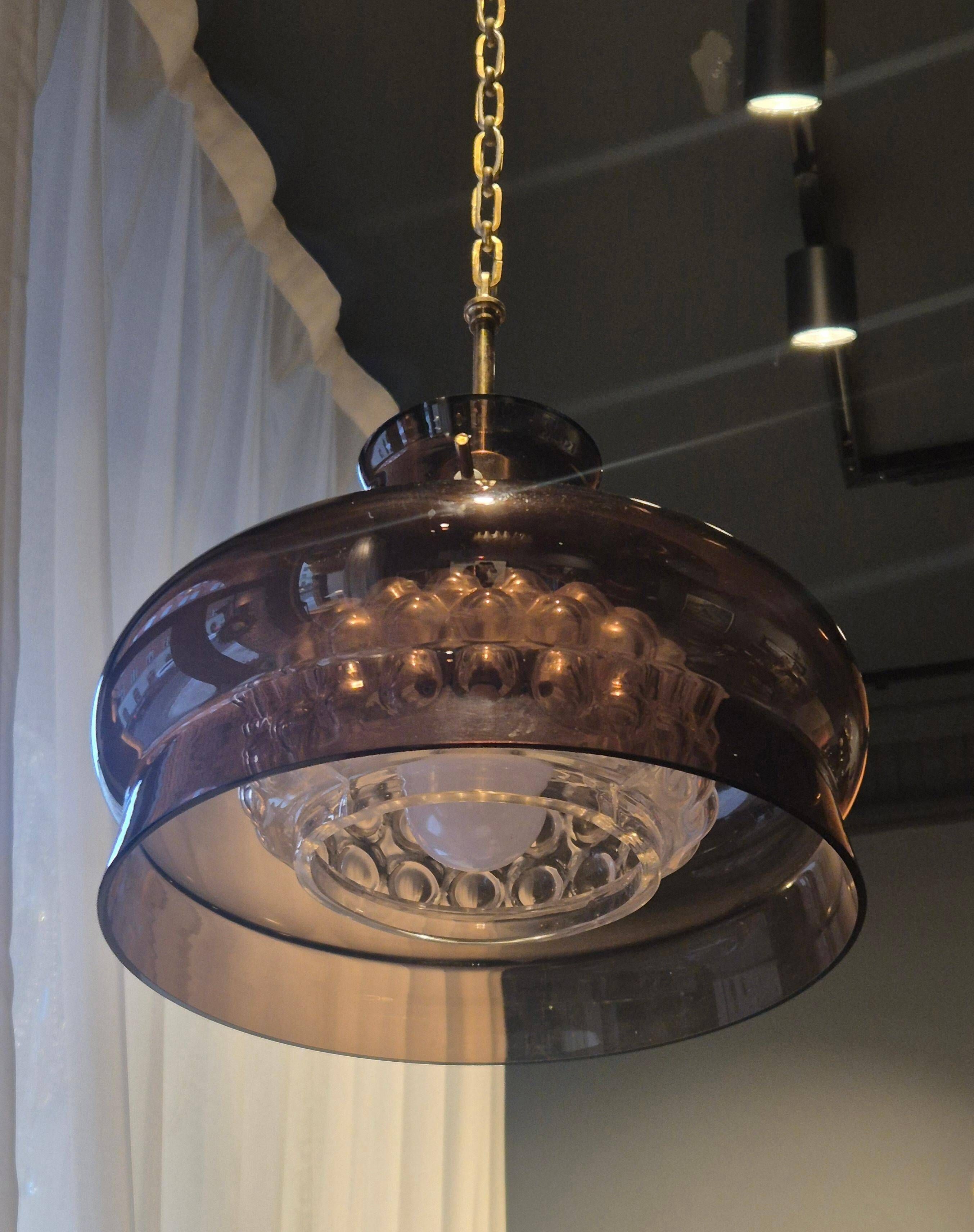 The Modern Scandinavian Classic, Glass Suspension by Carl Fagerlund for Orrefors, 1970