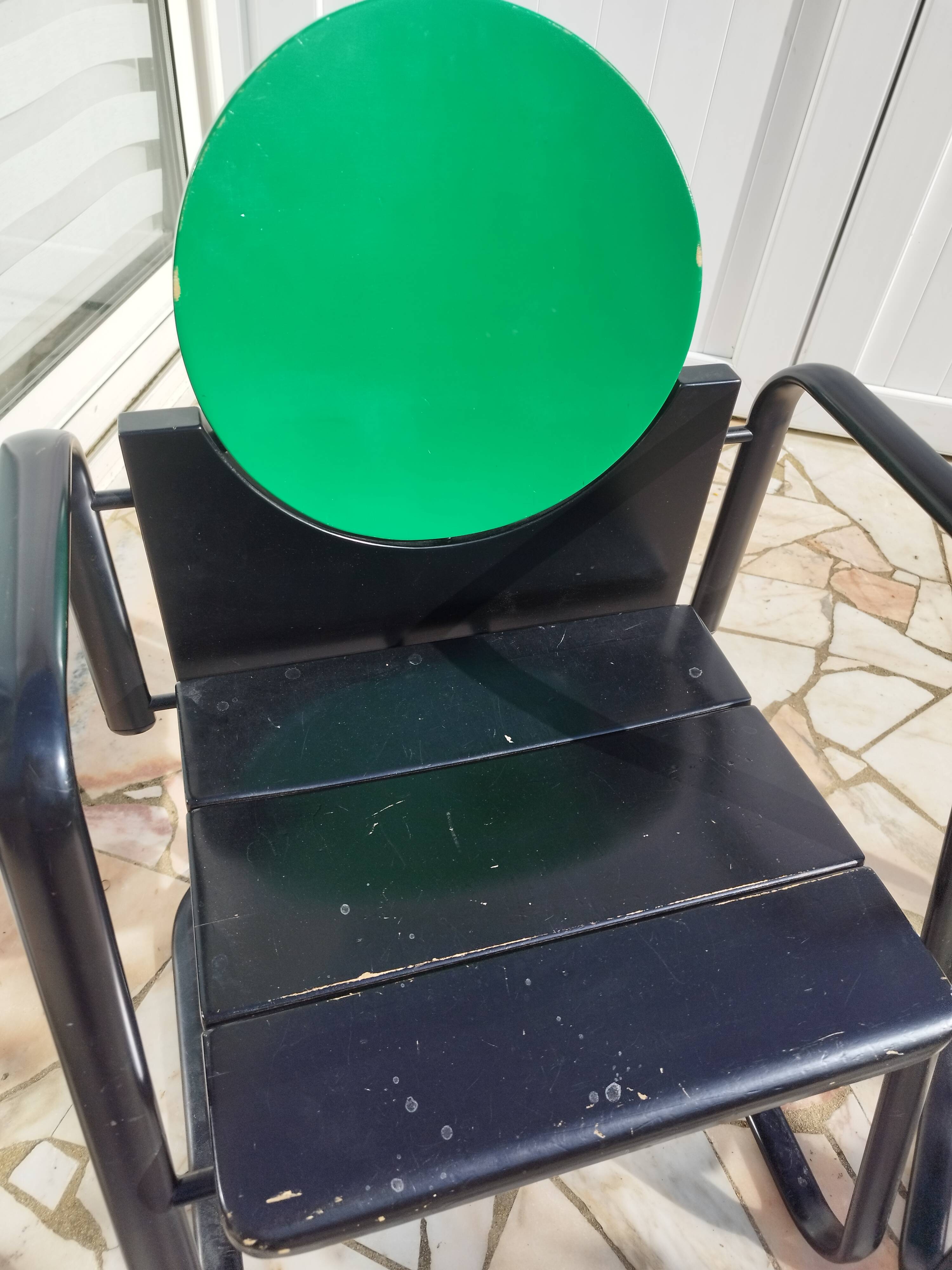 2 Martin Stoll chairs model G-Pino "Pinocchio"