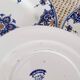 Set de 4 assiettes plates Modèle Alexandra Lunéville