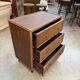 Wicker and rattan chest of drawers from the 1960s