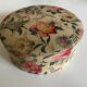 Le Bon Marché box in art deco floral fabric 1930