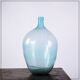Vintage Turquoise Glass Bottle "Lady Jeanne" - France