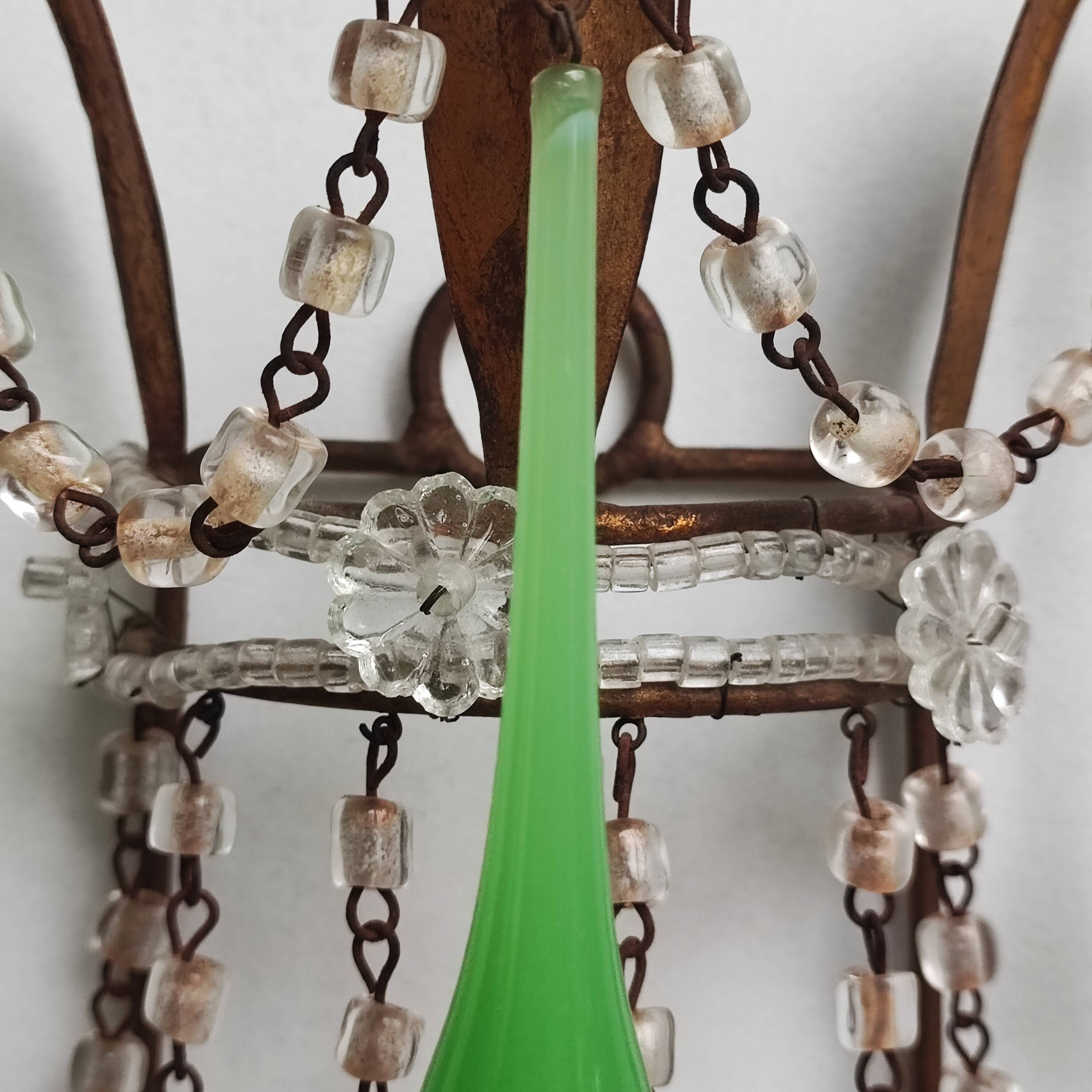 Italian tassel wall lamp
