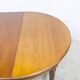Louis XV round table + 3 extensions 115 cm max 2m50