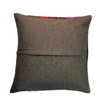 Housse de coussin kilim turc vintage, 40 x 40 cm